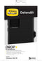 Otterbox Defender - Soft Case - Rugged bescherming - Zwart
