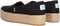 TOMS Valencia - Dames Espadrilles - Canvas met verhoogde zool - Zwart - Maat 39