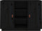 vidaXL - Dressoir - 100x40x75 - cm - massief - grenenhout - zwart