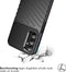 iMoshion Hoesje Geschikt voor Samsung Galaxy A25 Hoesje Siliconen - iMoshion Thunder Backcover - Zwart