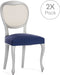 Stoelhoes Eysa BRONX Blauw 50 x 5 x 50 cm 2 Stuks