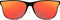 Cwi Zonnebril Unisex Volledig Omrand Cat. 3 Zwart/rood