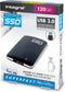 IIntegral - draagbare SSD harde schijf - 120 GB- zwart