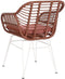 Tafel met twee stoelen DKD Home Decor 56 x 57,5 x 82 cm