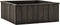 vidaXL - Plantenbak - verhoogd - 74x77x30 - cm - massief - grenenhout - grijs