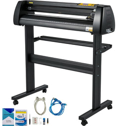 Vinylsnijmachine, 720 mm papiertoevoer-snijplotterpakket, vinylprinter met instelbare kracht en snel