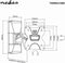 Nedis TVWM5410BK - Muurbeugel - Draai- en kantelbaar - Zwart