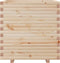 vidaXL - Plantenbak - 70x70x72 - cm - massief - grenenhout