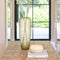 Riviera Maison Vaas Bruin - Maxima Bloemenvaas Gekleurd Glas - Glas - (ØxH) 26x65