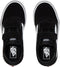 VANS YT Ward V - Lage sneakers - Suède/canvas - Black/White - Maat 29