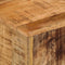 vidaXL - Nachtkastje - wandgemonteerd - 40x30x25 - cm - massief - mangohout