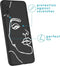 iMoshion Hoesje Geschikt voor Samsung Galaxy A30s / A50 Hoesje Siliconen - iMoshion Design hoesje - Wit / Zwart / Line Art Woman White