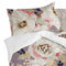 Happy Friday Pillow cover White peonies 45x110 cm (x2) Multicolor