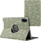 imoshion Tablet Hoes Geschikt voor Honor Pad X9 - imoshion 360° Draaibare Design Bookcase 2.0 - Meerkleurig /Green Flowers