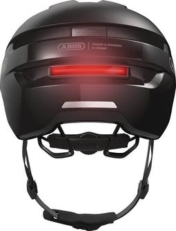 ABUS Pedelec PURL-Y ACE - E-bike helm met LED-licht - Zwart - Maat L