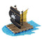 Verzamelfiguur One Piece GRAND SHIP COLLECTION MARSHALL D.TEACH'S PIRATE SHIP Zwart (Zwart) Plast...