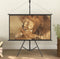 vidaXL - Projectiescherm - met - statief - 4:3 - 72''