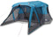 vidaXL - Tent - met - luifel - 4-persoons - waterdicht - blauw