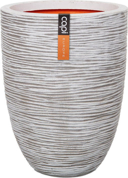 Capi Europe - Vaas Rib NL - Breukbestendig - Ivoor - 34x46 cm