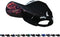 Capiche® Baseball Pet Heren – Rode Duivel – Zwart – Verstelbaar met Druksluiting – Sportcap – Curved Cap – Mannen Cap