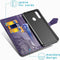 iMoshion Hoesje Geschikt voor Samsung Galaxy A20s Hoesje Met Pasjeshouder - iMoshion Mandala Bookcase - Paars