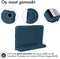 imoshion Samsung Galaxy Tab A9 - Kidsproof Backcover - Schokabsorberend met handvat - Donkerblauw