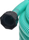 vidaXL - Zuigslang - met - koppelingen - 7 - m - 22 - mm - groen
