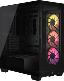 Corsair 3500X ARGB - Mid-tower pc-behuizing - 3 ARGB ventilatoren - Zwart