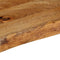 vidaXL - Tafelblad - met - natuurlijke - rand - 180x20x3,8 - cm - massief - mangohout