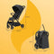 Osann Boogy2 - Buggy - Lichtgewicht Compact UPF 50+ Zonnekap Grijs
