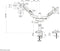Neomounts DS70-750BL2 - Bureausteun voor 2 schermen tot 27
