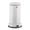 WESCO Baseboy Prullenbak met Soft Close | 20 Liter | Metaal - Mat wit | Pedaalemmer