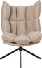 J-Line stoel Relax Kussen - textiel/metaal - beige