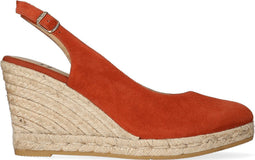Toni Pons Barna-A - Espadrilles - Suède - Hakhoogte 7 cm - Brandy