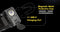 Nitecore TM12K - Zaklamp Oplaadbaar - 12000 lumen - Zwart