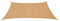vidaXL - Zonnescherm - HDPE - rechthoekig - 2x4 - m - beige