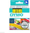 DYMO D1 - Labeltape 6mm x 7m - Thermisch afdrukproces - zwart-geel