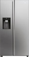 Haier HSW79F18CIMM - Amerikaanse koelkast - 601 l No Frost - Roestvrijstaal