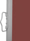 vidaXL - Windscherm - uittrekbaar - 170x600 - cm - bruin
