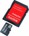 Sandisk MicroSDHC 32 GB - MicroSD kaart met adapter - Class 4 - zwart