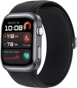 Huawei Watch D2 zwart met Fluoroelastomeer Band M/L zwart