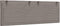 vidaXL - Hoofdbordkussen - 140 - cm - stof - taupe