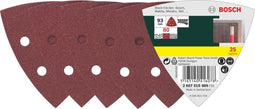 Bosch 2 607 019 489 - Delta schuurpapierset - Fijn schuren - (1 stuk)