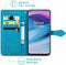 iMoshion Hoesje Geschikt voor OnePlus Nord CE 5G Hoesje Met Pasjeshouder - iMoshion Mandala Bookcase - Blauw