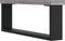 vidaXL - Dressoir - 60x35x70 - cm - bewerkt - hout - grijs - sonoma - eikenkleurig