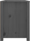 vidaXL - Dressoir - 100x40x54 - cm - massief - grenenhout - grijs