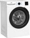 Beko BM3WFU3741X - Voorlader wasmachine - 7 kg 1400 RPM - Wit