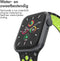 imoshion Sport⁺ bandje - Geschikt voor Apple Watch 1, 2, 3, 4, 5, 6, 7, 8, 9, 10 (42 mm), SE - 38/40/41 mm - Black & Yellow - S/M