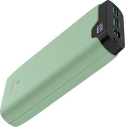 imoshion Powerbank 20000 mAh - Snellader 22.5W - USB-C & USB A - Lichtgroen