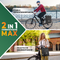 MiVelo Max - 2-in-1 Waterdichte Fietstas - 25 L - Zwart